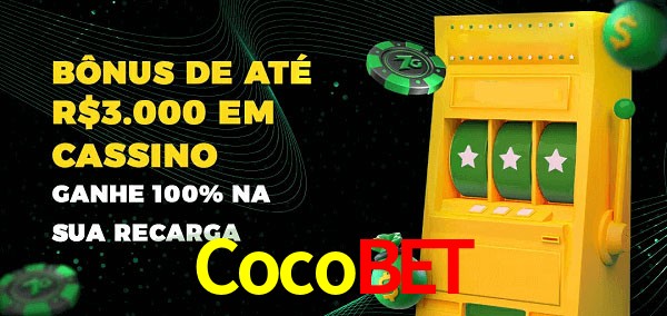 Cocobet melhor bônus de depósito